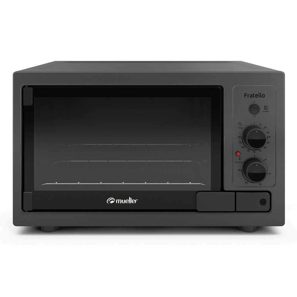HORNO ELÉCTRICO MUELLER FRATELLO GRAFITO